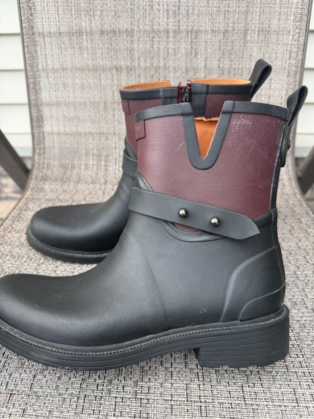 $225 Rag & Bone Rubber Boots - 37 US 7